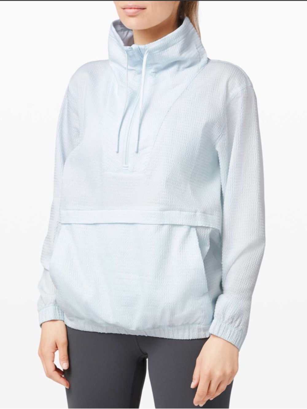 Lululemon Pack Light Pullover in Almost Blue Size 6